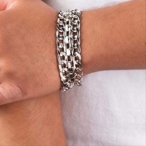Men's Heavy Box Chains Bracelet